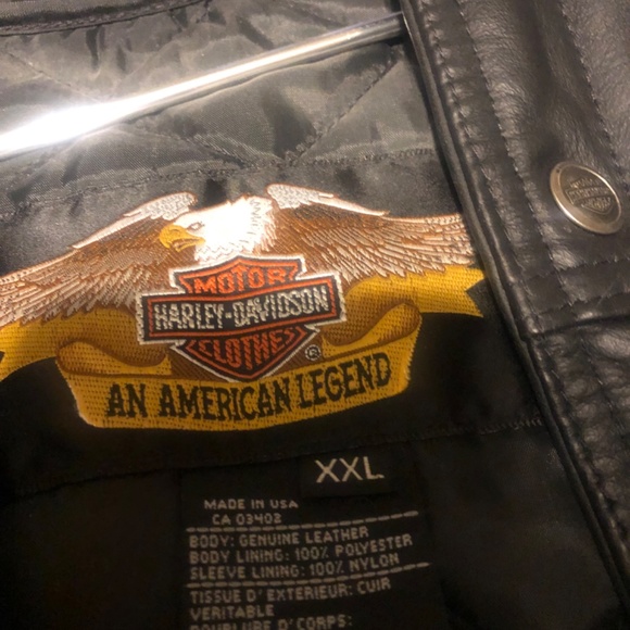 Harley leather jacket - Picture 4 of 6